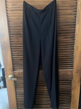 Veronica young Y2K evening formal pants sexy slit up thighs